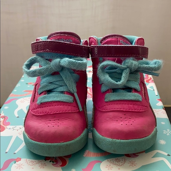 Toddler Reebok Hi-tops - Picture 2 of 5